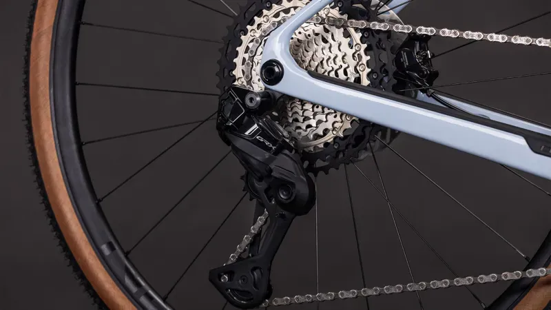 2026 Cube Nuroad Hybrid C:62 SLX 400x E-Gravel Bike in Ice Blue/Prism-5