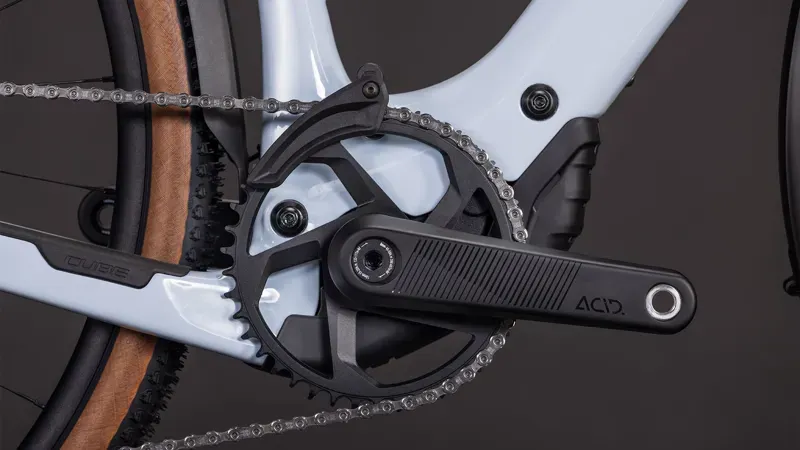 2026 Cube Nuroad Hybrid C:62 SLX 400x FE E-Hybrid Bike in Ice Blue/Prism-4