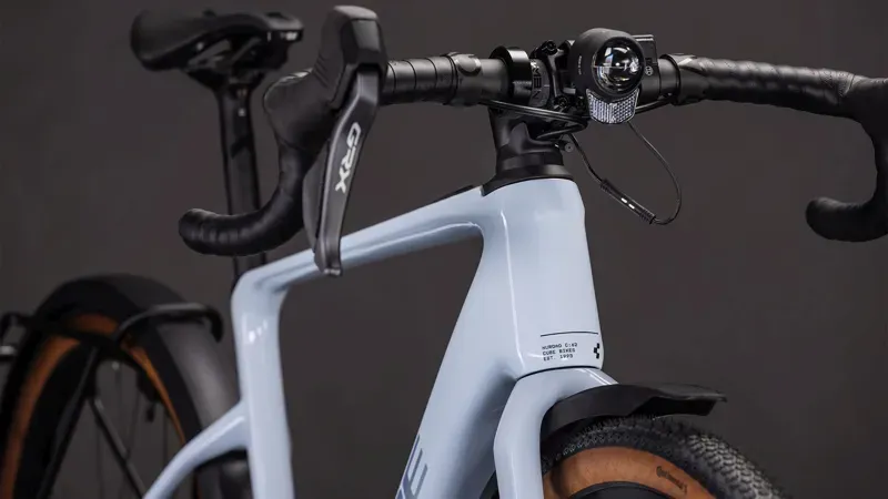 2026 Cube Nuroad Hybrid C:62 SLX 400x FE E-Hybrid Bike in Ice Blue/Prism-5