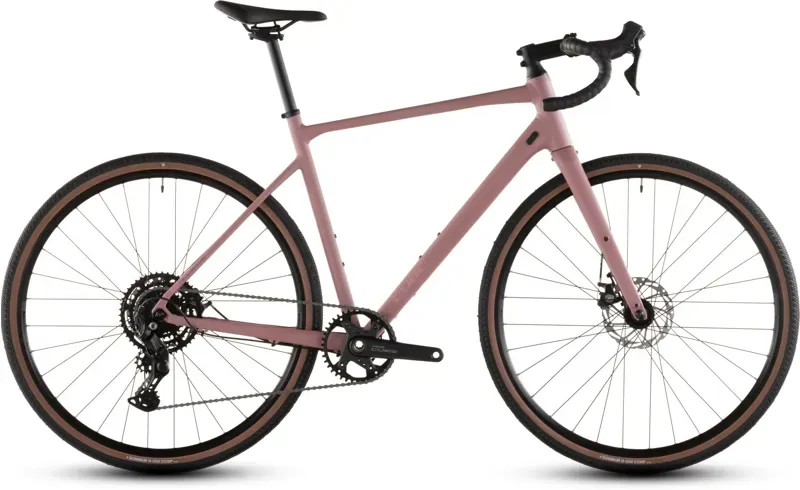 2026 Cube Nuroad One Gravel Bike in Ruby/Puce