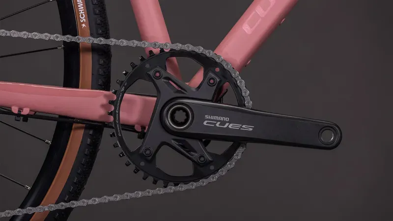 2026 Cube Nuroad One Gravel Bike in Ruby/Puce-4