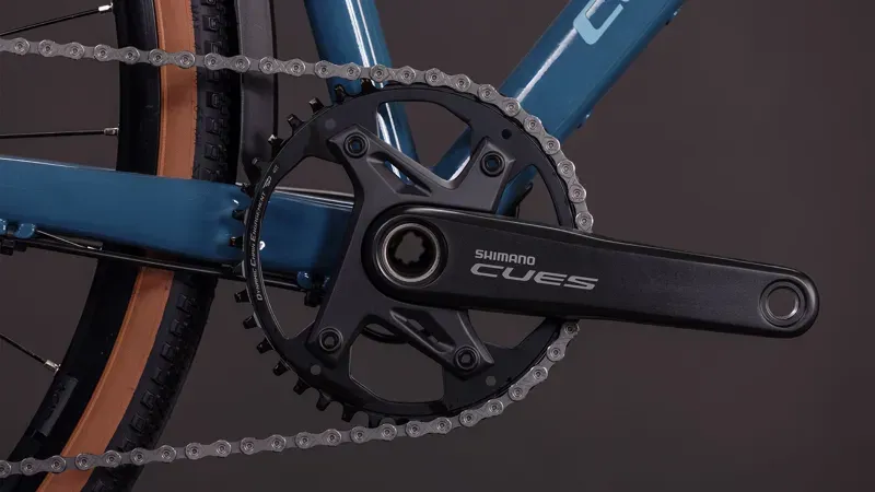 2026 Cube Nuroad One FE Gravel Bike in Grove Green/Black-4