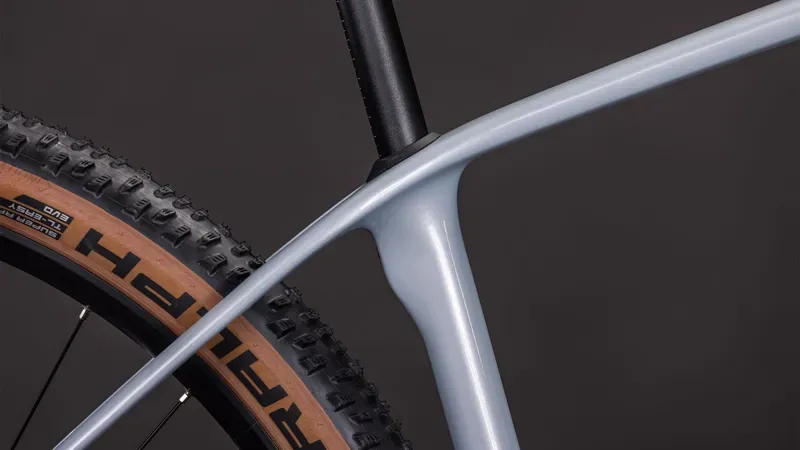 2026 Cube Reaction C:62 Race Mountain Bike in Fog Grey/White-4