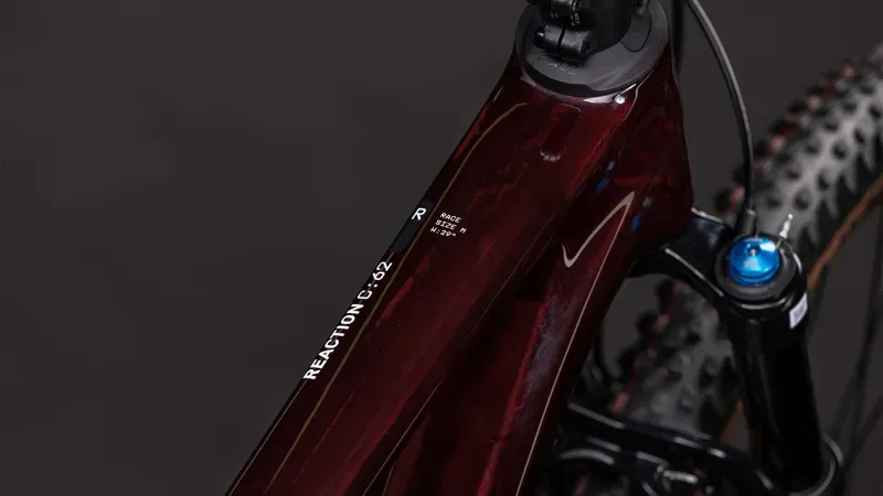 2026 Cube Reaction C:62 Race Mountain Bike in Liquid Red/White-2