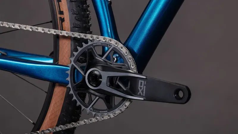 2026 Cube Reaction C:62 SLX Mountain Bike In Electric Blue/White-5