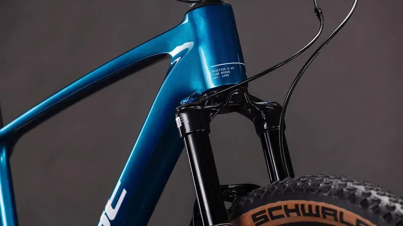 2026 Cube Reaction C:62 SLX Mountain Bike In Electric Blue/White-7