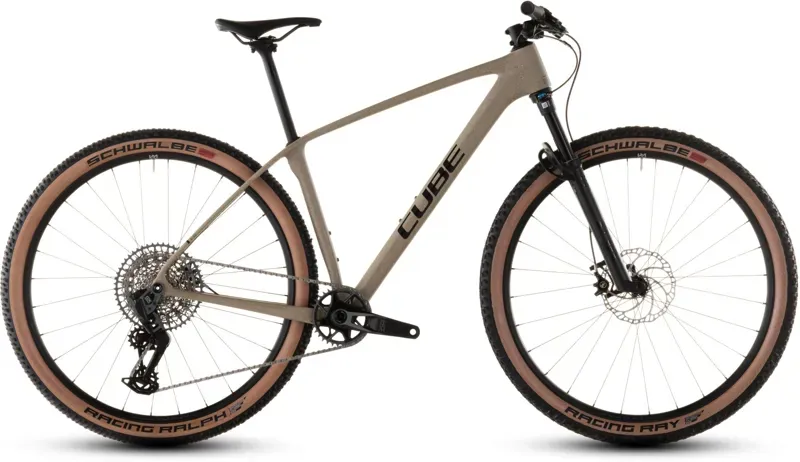 2026 Cube Reaction C:62 SLX Mountain Bike In Mineral Grit/Black