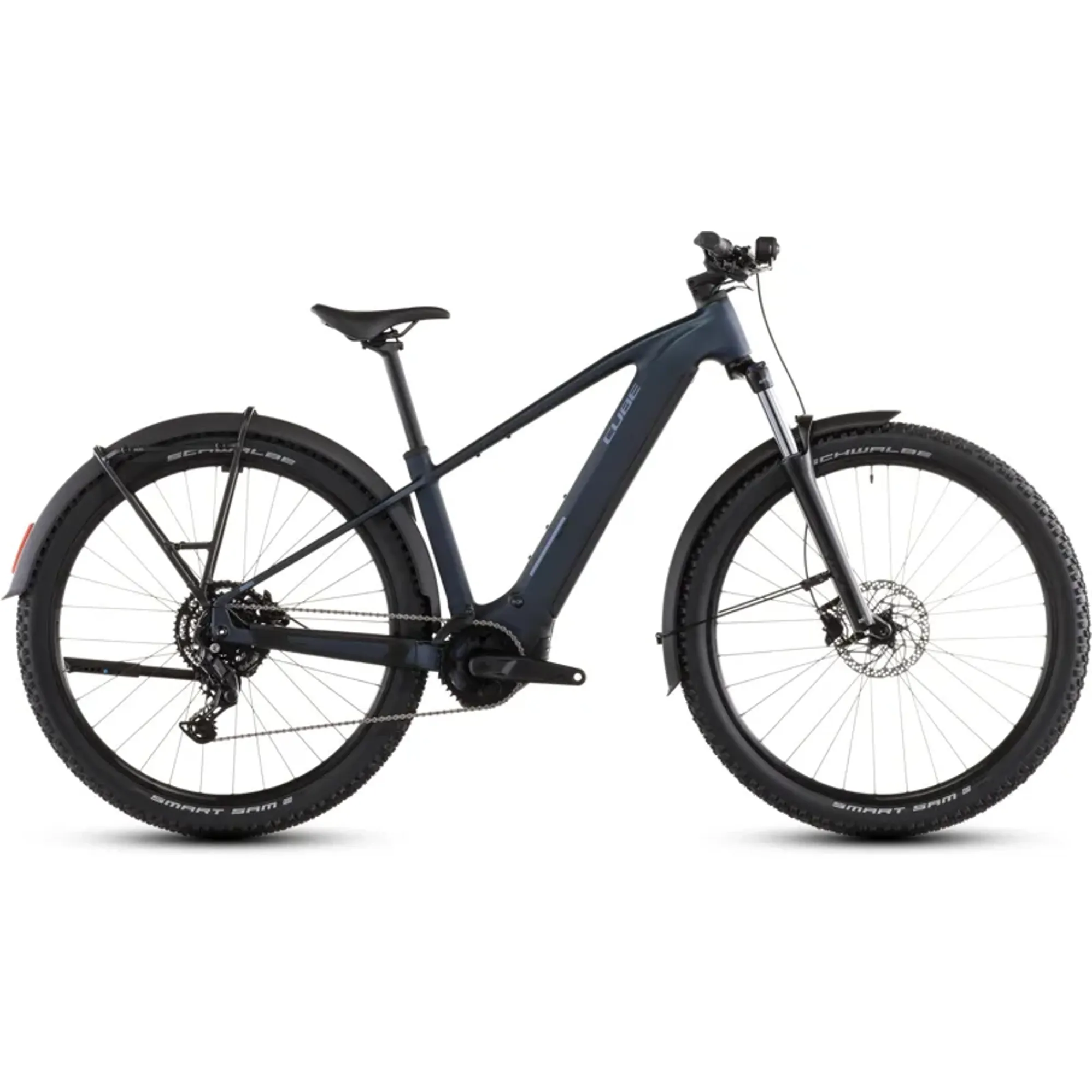2026 Cube Reaction Hybrid Performance 600 FE E-MTB In Indigo Blue