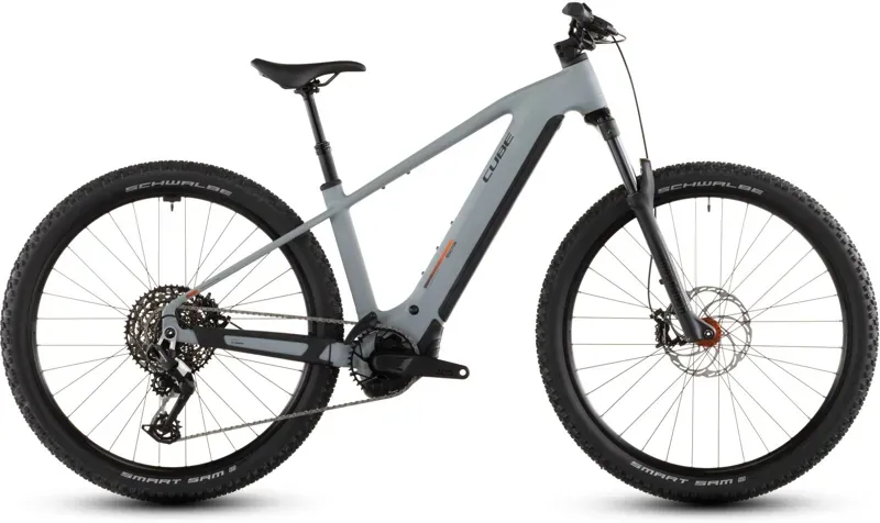 2026 Cube Reaction Hybrid Race 800 E-MTB in Vulcan/Orange