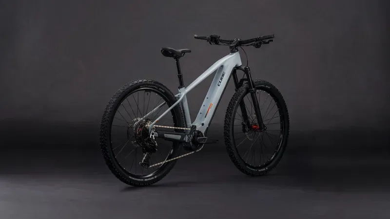 2026 Cube Reaction Hybrid Race 800 E-MTB in Vulcan/Orange-1