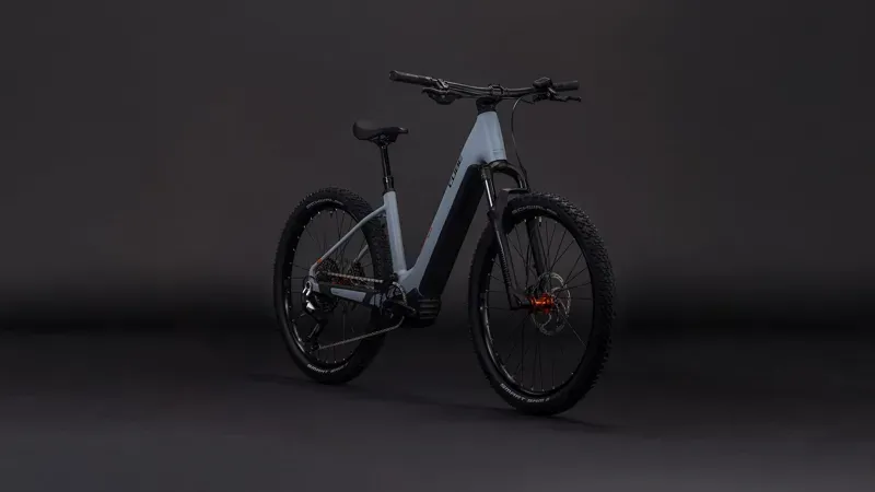 2026 Cube Reaction Hybrid Race 800 E-MTB in Vulcan/Orange-5