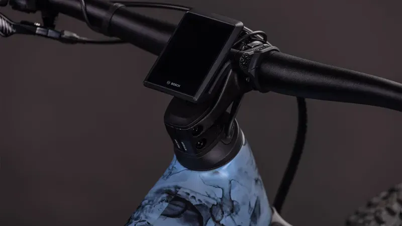 2026 Cube Reaction Hybrid SLT 800 E-Hybrid Bike in Haze Blue/Fume-3