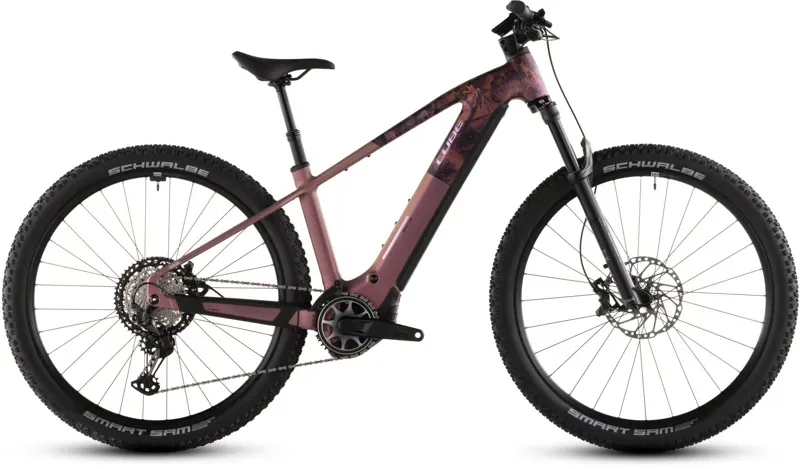2026 Cube Reaction Hybrid SLX 800 E-MTB in Shift Blush/Art