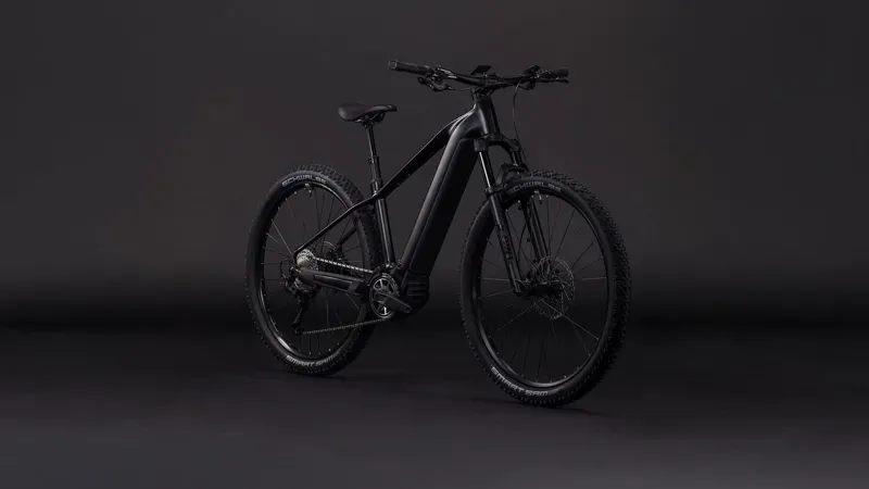 2026 Cube Reaction Hybrid SLX 800 E-MTB in Silver Dust/ Chrome-1