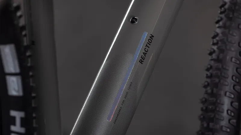 2026 Cube Reaction Pro Mountain Bike In Old Grey/Black-3