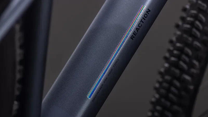 2026 Cube Reaction SLX Mountain Bike in Metallic Grey/Black-3