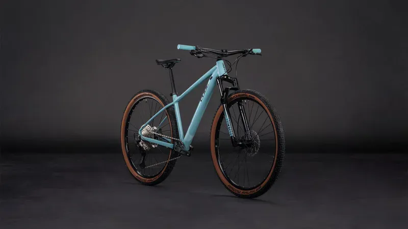 2026 Cube Reaction SLX Mountain Bike in Teal Grey/Black-1
