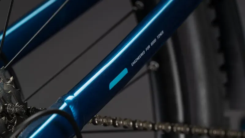 2026 Cube Stereo Hybrid one22 Race 800 E-Hybrid Bike In Electric Blue/White-7