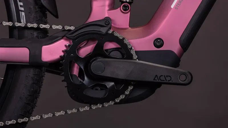 2026 Cube Stereo Hybrid one22 Race 800 E-Hybrid Bike In Shift Blush/Black-5