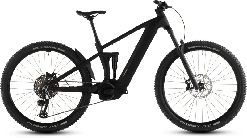 2026 Cube Stereo Hybrid one44 EX 800 - Full Suspension eBike - Blackline