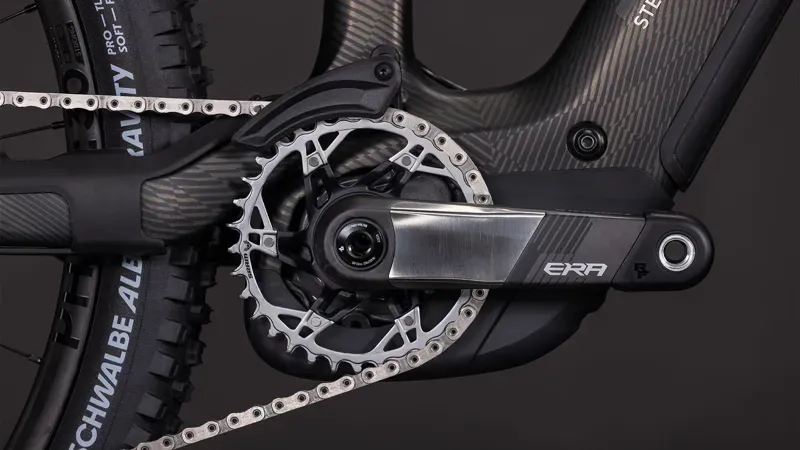 2026 Cube Stereo Hybrid One44 HPC SLT 800 E-MTB Carbon Grid/Chrome-5