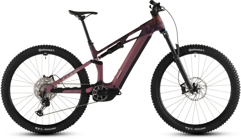 2026 Cube Stereo Hybrid One44 HPC SLX 800 E-MTB in Shift Blush/Art