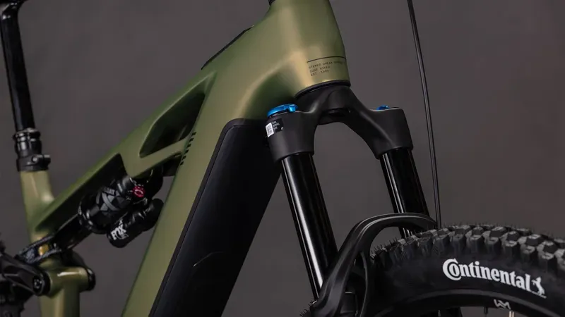 2026 Cube Stereo Hybrid One44 HPC TM 800 E-MTB in Reed Green/Matrix-4