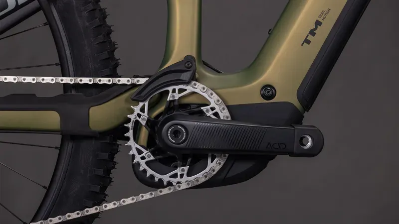 2026 Cube Stereo Hybrid One44 HPC TM 800 E-MTB in Reed Green/Matrix-7