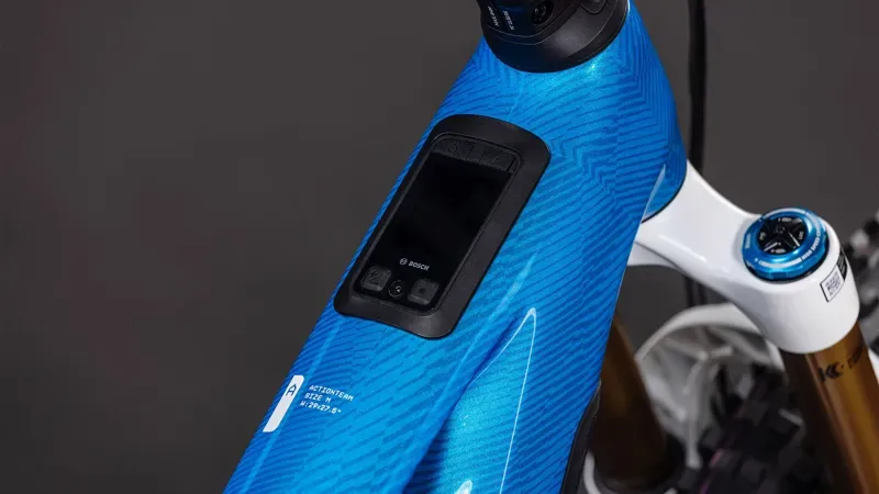 2026 Cube Stereo Hybrid One77 HPC AT 800 E-MTB In Actionteam-2