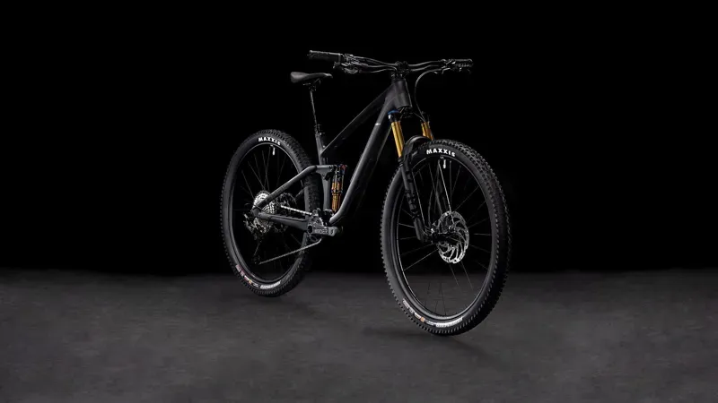 2025 Cube Stereo One44 C:62 Race 29 Mountain Bike in Blackline-1