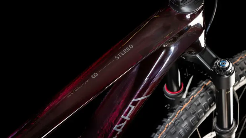 2025 Cube Stereo One44 C:68X SLX 29 Mountain Bike in Liquid Violet/Black-2