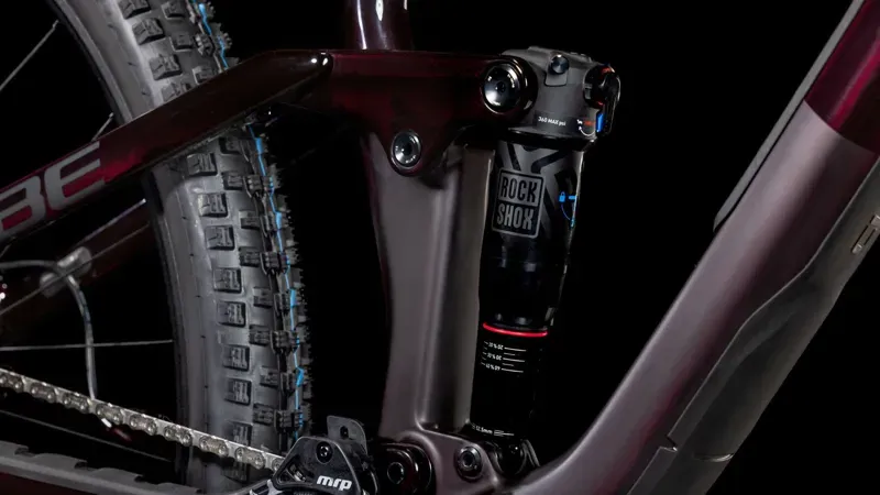 2025 Cube Stereo One44 C:68X SLX 29 Mountain Bike in Liquid Violet/Black-6