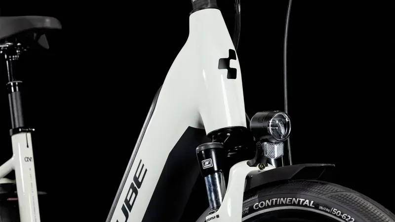 2026 Cube Supreme Hybrid One 500 City E-Bike in Desert Stone/Black-6