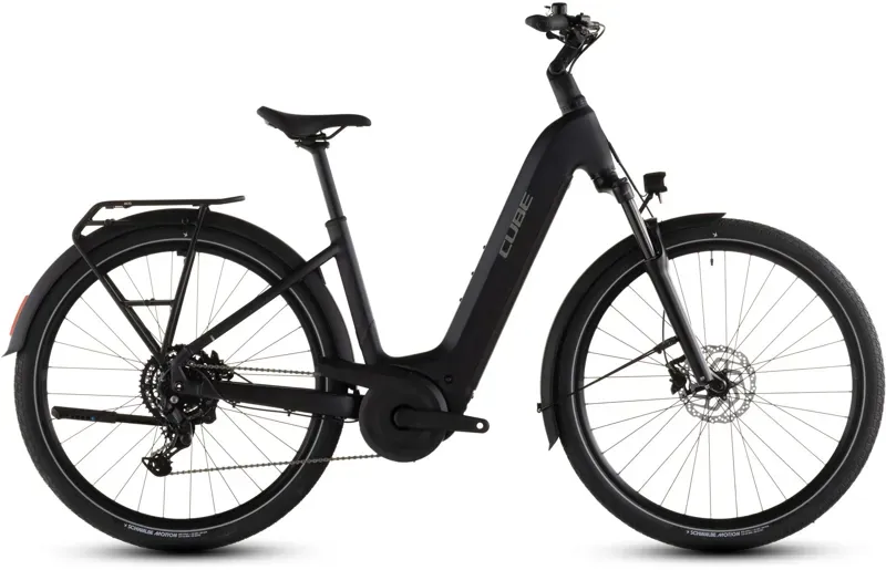 2026 Cube Touring Hybrid One 600 E-Hybrid Bike in Coal/Chrome-4