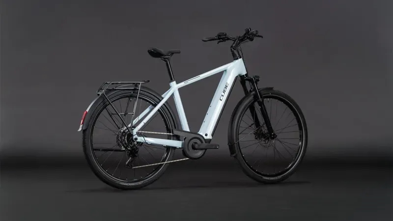 2026 Cube Touring Hybrid One 600 E-Hybrid Bike in Glacier/Reflex-1