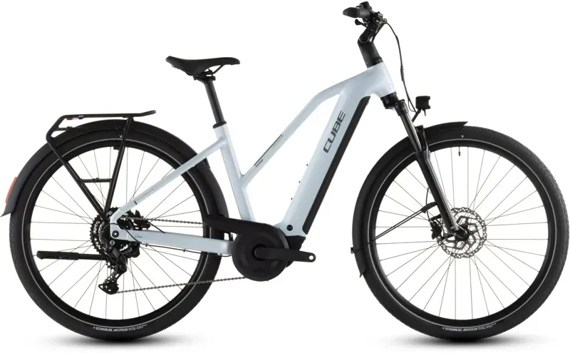 2026 Cube Touring Hybrid One 600 E-Hybrid Bike in Glacier/Reflex-2