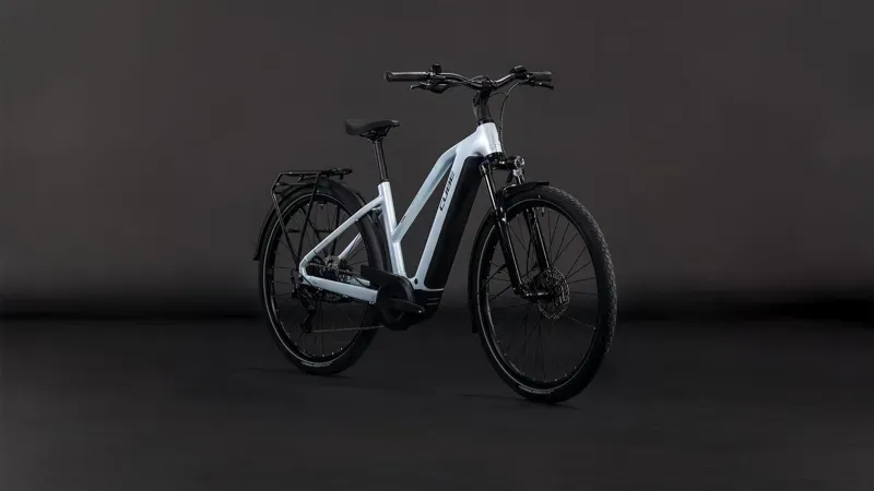 2026 Cube Touring Hybrid One 600 E-Hybrid Bike in Glacier/Reflex-3