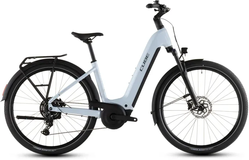 2026 Cube Touring Hybrid One 600 E-Hybrid Bike in Glacier/Reflex-4