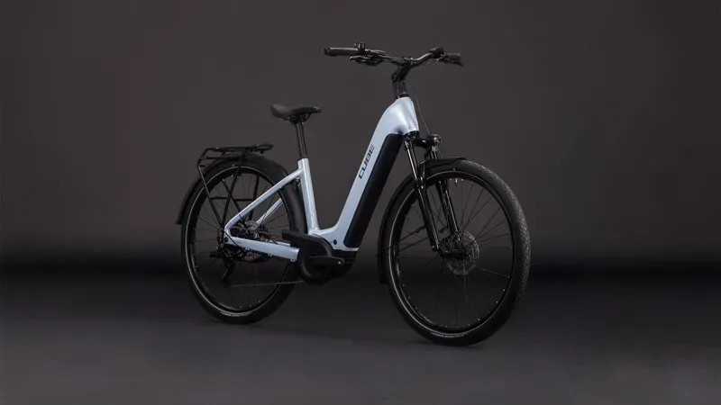 2026 Cube Touring Hybrid One 600 E-Hybrid Bike in Glacier/Reflex-5