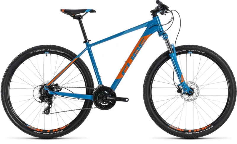 cube bike blue
