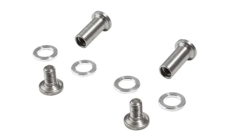Cube Ams 110/130/150/ Xms / Dtc Horstlink Bolt Set in Silver