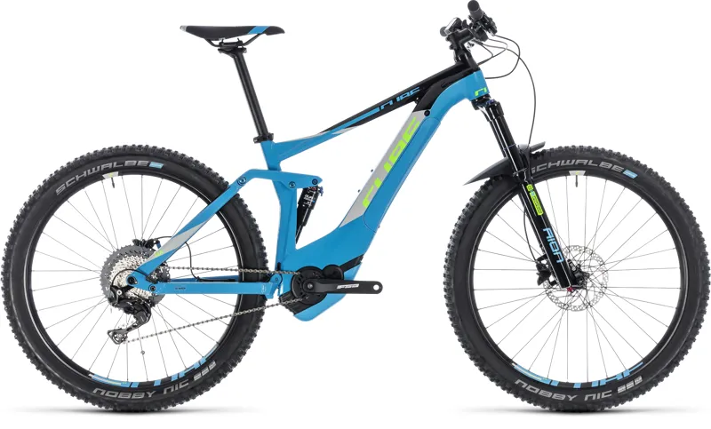 2018 CUBE STEREO PRO 140 HYBRID 500 BLUE