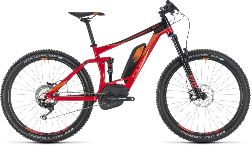 2018 CUBE STEREO RACE 140 HYBRID 500 RED