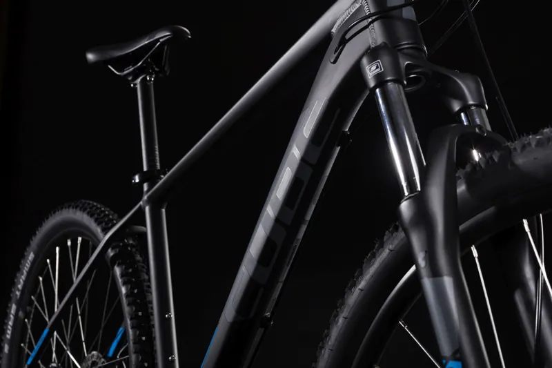 2019 Cube Aim Mens Hardtail Mountain Bike in Black-2