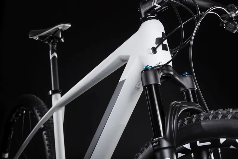 2019 Cube Reaction C:62 SL Hardtail Mountain Bike in Grey-2