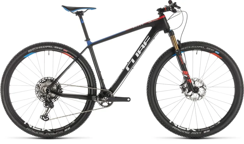 2019 Cube Elite C:82 SL Hardtail Mountain Bike in Black