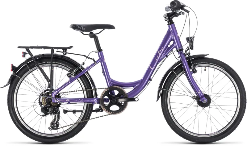 purple bike kids