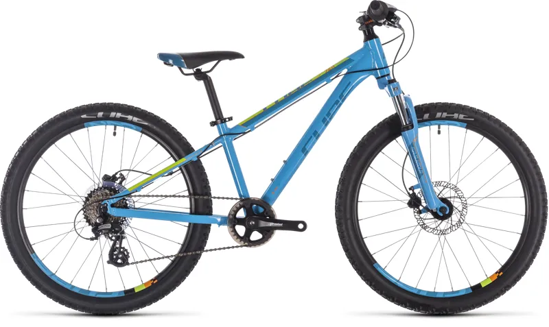 2019 Cube Acid 240 Disc Kids Mountain Bike in Blue