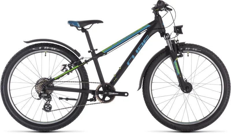 2019 Cube Acid 240 Allroad Kids Mountain Bike in Black
