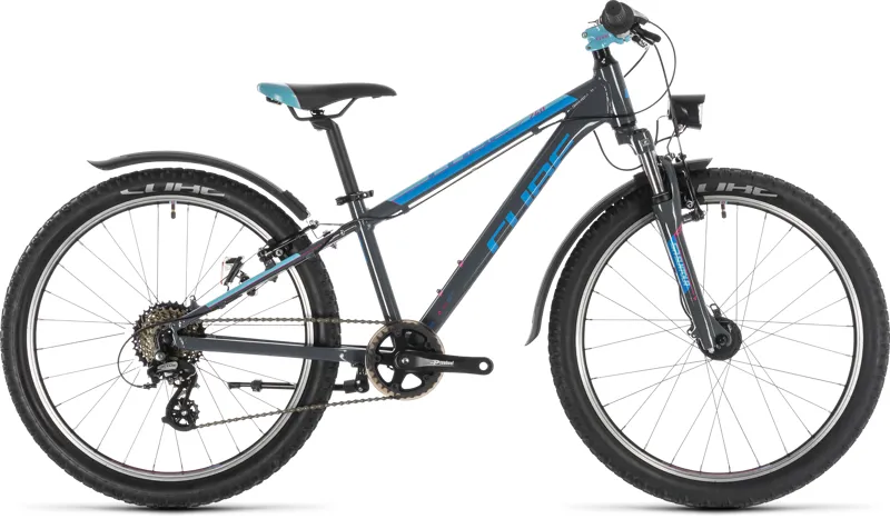 2019 Cube Acid 240 Allroad Kids Mountain Bike in Grey